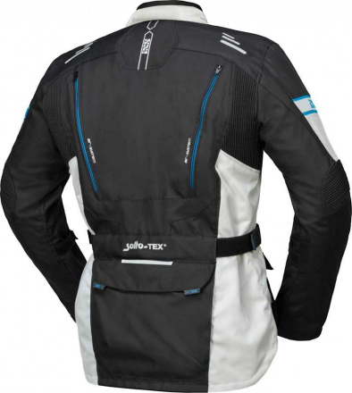 IXS iXS Tour jacket Lorin-ST, Zwart-Grijs-Blauw (2 van 2)