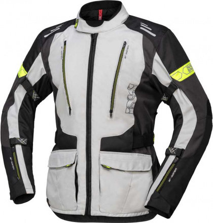 IXS iXS Tour jacket Lorin-ST, Grijs-Zwart-Fluor (1 van 2)
