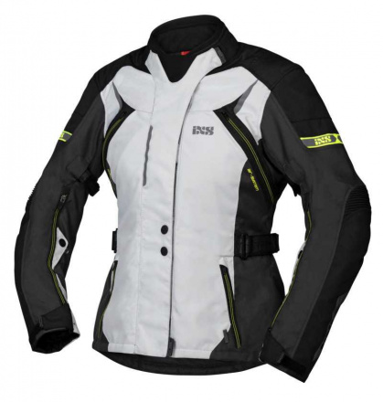 IXS iXS Women Jacket Tour Liz-ST, Zwart-Grijs-Geel (1 van 2)