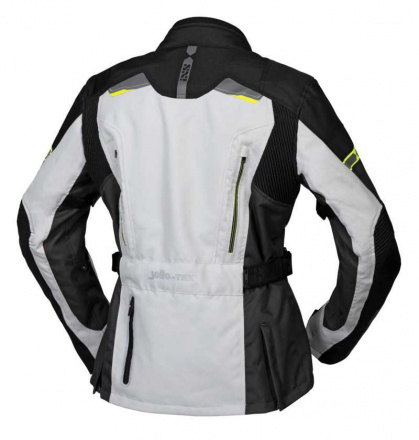 IXS iXS Women Jacket Tour Liz-ST, Zwart-Grijs-Geel (2 van 2)