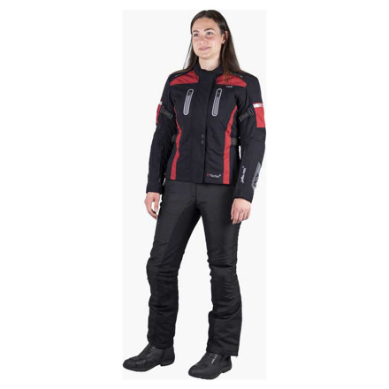 IXS iXS Tour Women's Jacket Pacora-ST, Zwart-Rood (3 van 5)