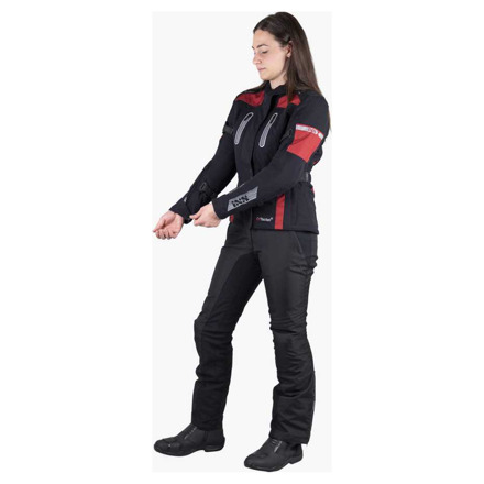 IXS iXS Tour Women's Jacket Pacora-ST, Zwart-Rood (5 van 5)