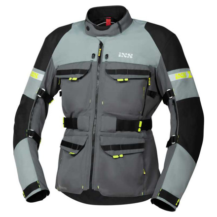 IXS iXS Jacket Tour Adventure-GTX, Zwart-Zilver-Antraciet (1 van 2)