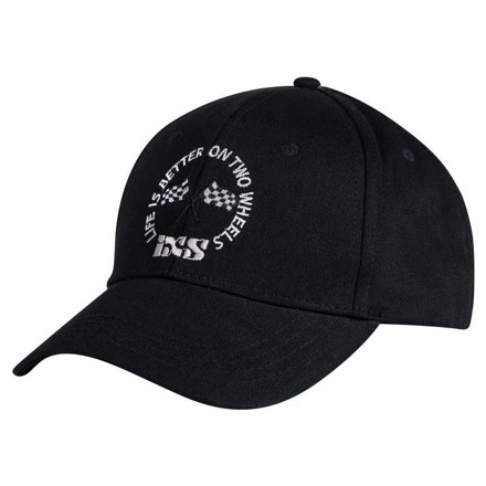 IXS iXS Cap On Two Wheels black, Zwart (1 van 1)