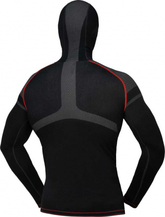 IXS iXS Underwear Hooded shirt iXS 365, Zwart-Grijs (2 van 5)