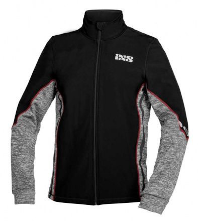 iXS Functional Jacket ICE 1.0 - Zwart-Grijs-Rood
