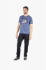 IXS iXS T-Shirt On Two Wheels, Blauw-Wit (Afbeelding 2 van 3)