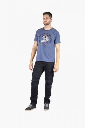 IXS iXS T-Shirt On Two Wheels, Blauw-Wit (2 van 3)
