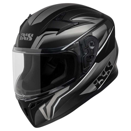 IXS iXS Full-face helmet iXS136 2.0 Kids, Mat Zwart-Grijs (1 van 1)