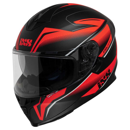 IXS iXS Full-face helmet iXS1100 2.3, Mat Zwart-Rood (1 van 1)