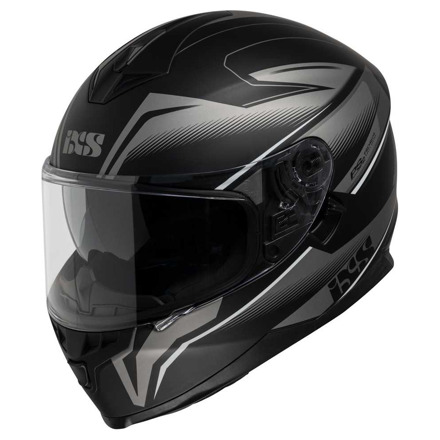 IXS iXS Full-face helmet iXS1100 2.3, Mat Zwart-Grijs (1 van 1)