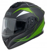 iXS Full Face Helmet iXS216 2.0 - Mat Zwart-Groen