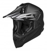 IXS iXS Motocross Helmet 189 1.0 black matt, Mat Zwart (Afbeelding 1 van 3)