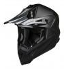 IXS iXS Motocross Helmet 189 1.0 black matt, Mat Zwart (Afbeelding 2 van 3)