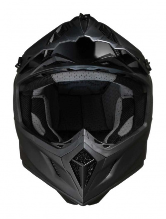IXS iXS Motocross Helmet 189 1.0 black matt, Mat Zwart (3 van 3)