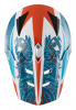 IXS iXS Kid's Motocross Helmet 278 KID 2.0, Wit-Blauw-Oranje (Afbeelding 5 van 5)