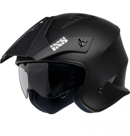 iXS Jet helmet iXS114 3.0 - Mat Zwart