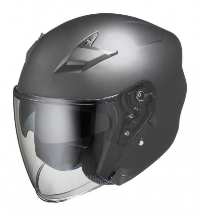 Jet Helmet iXS 99 1.0 - Mat Grijs