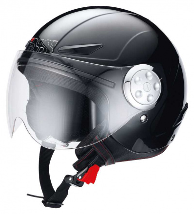 IXS iXS Kid's Jet Helmet HX 109 Kid white 48 (X10008), Zwart (2 van 2)