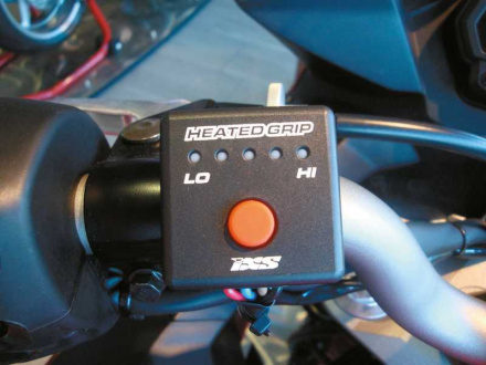 Heated Grips 25mm - Zwart