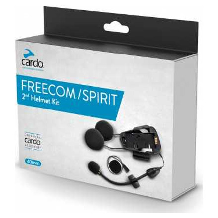 Cardo Audio kit Freecom X/Spirit 2e helm HD kit, Zwart (1 van 2)