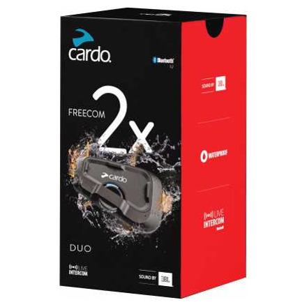 Cardo Communicatiesysteem Freecom 2X duo, Zwart (1 van 4)