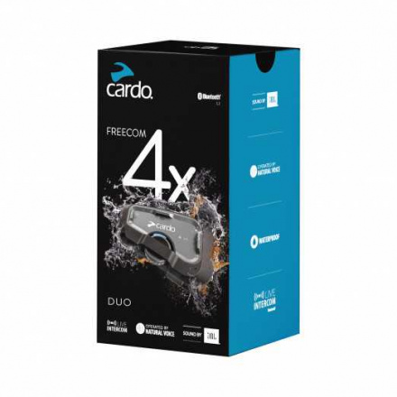 Cardo Communicatiesysteem Freecom 4X duo, Zwart (1 van 4)