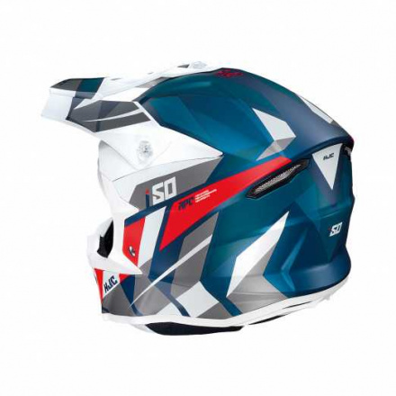 HJC Crosshelm , I50 Vanish, Blauw-Wit (2 van 3)