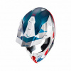 HJC Crosshelm , I50 Vanish, Blauw-Wit (Afbeelding 3 van 3)