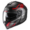 Motorhelm , C70 Lantic - Zwart-Rood