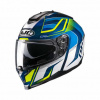 Motorhelm , C70 Lantic - Blauw-Geel