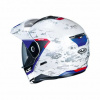 HJC Motorhelm , C80 Bult, Wit-Blauw (Afbeelding 3 van 3)