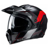 Motorhelm , C80 Rox - Zwart-Rood