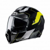 HJC Motorhelm , C80 Rox, Zwart-Geel (Afbeelding 2 van 4)