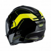 HJC Motorhelm , C80 Rox, Zwart-Geel (Afbeelding 3 van 4)