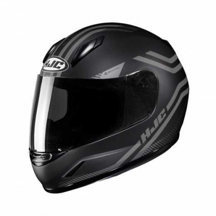 HJC Motorhelm , CL-Y Strix, Zwart-Grijs (1 van 1)