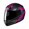 Motorhelm , CL-Y Strix - Zwart-Roze