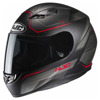Motorhelm , CS-15 Inno - Zwart-Rood
