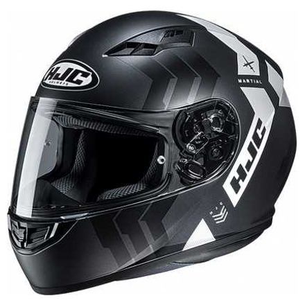 HJC Motorhelm , CS-15 Martial, Grijs-Wit (1 van 1)