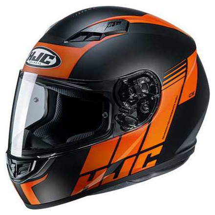 HJC Motorhelm , CS-15 Mylo, Zwart-Oranje (1 van 1)