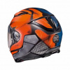 HJC Motorhelm , F70 Deathstroke DC Comics, Blauw-Oranje (Afbeelding 3 van 4)