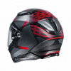 HJC Motorhelm , F70 Dever, Grijs-Rood (Afbeelding 2 van 2)