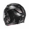 HJC Motorhelm , F70 Spector, Zwart-Grijs (Afbeelding 2 van 2)