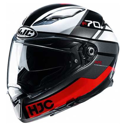 HJC Motorhelm , F70 Tino, Rood-Wit (1 van 1)