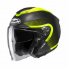 Motorhelm , I30 Dexta - Zwart-Geel