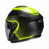 HJC Motorhelm , I30 Dexta, Zwart-Geel (Afbeelding 2 van 2)