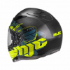 HJC Motorhelm , I70 Alligon, Zwart-Geel (Afbeelding 2 van 2)