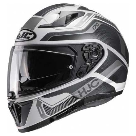 Motorhelm , I70 Lonex - Wit-Grijs