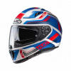 Motorhelm , I70 Lonex - Blauw-Rood