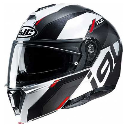 Motorhelm , I90 Aventa - Wit-Zwart